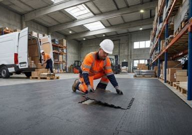 PVC podlahy Fortelock: Jak vybrat správný typ do garáže, dílny i provozu