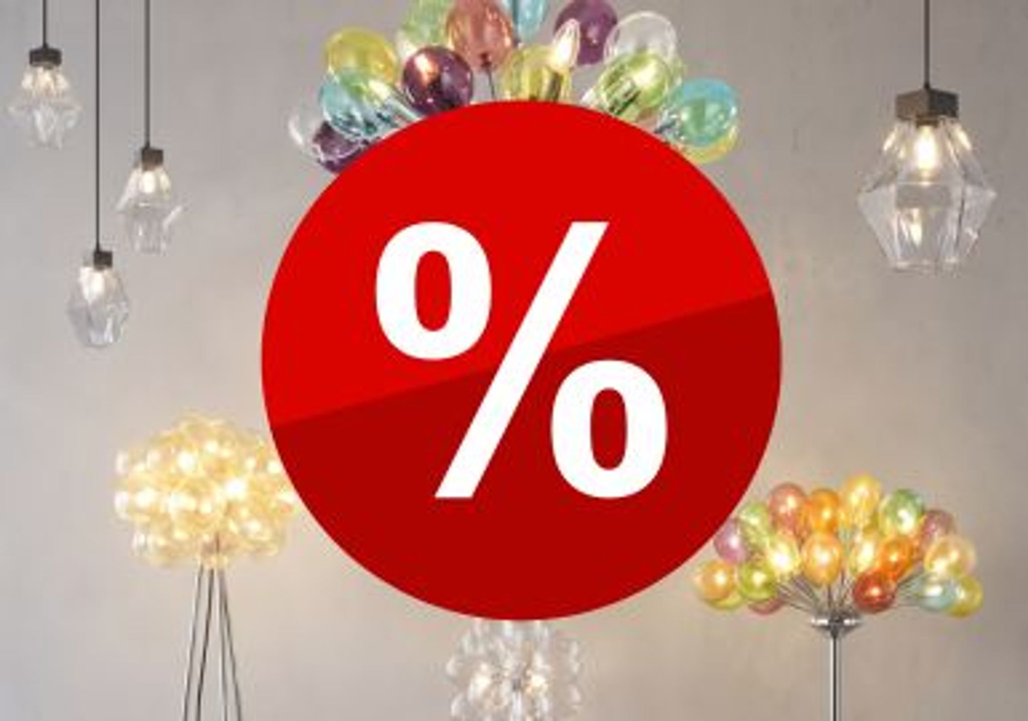 Výprodej svítidel: sleva 55 %!