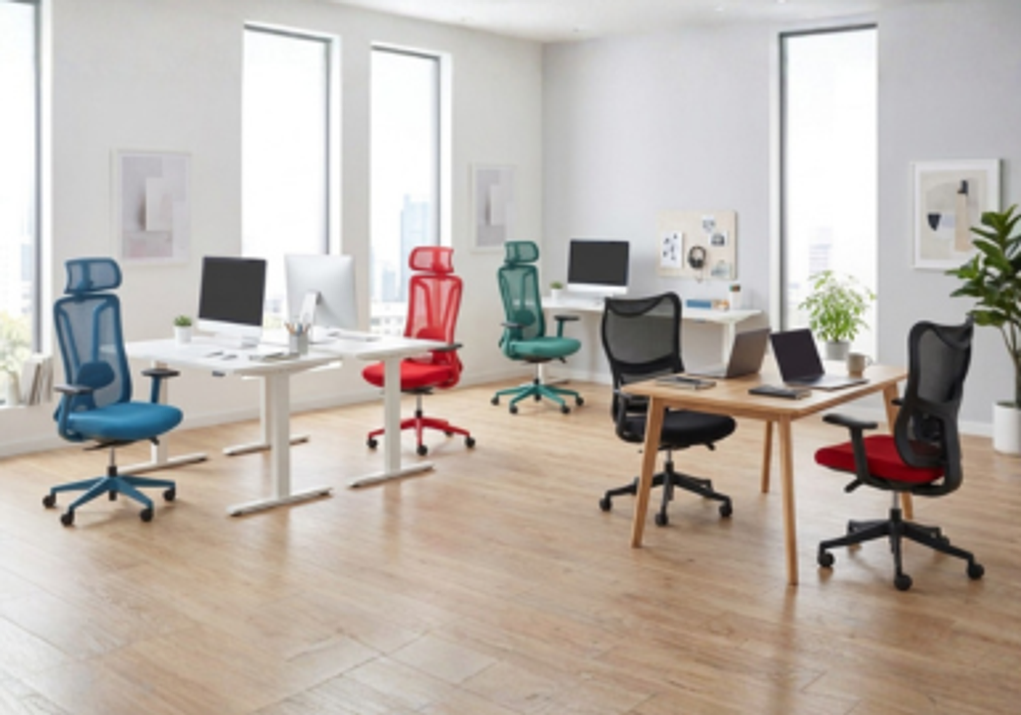 NEU: Bürostühle MIDA und LUNA