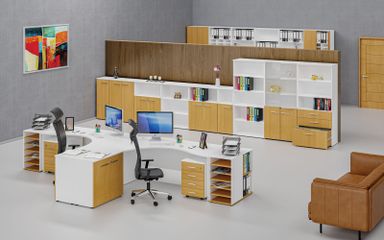 Inspirace - Kancelářský nábytek PRIMO WHITE