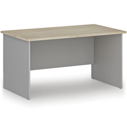 Bürotische mit Holzbeinen PRIMO GRAY