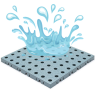 Fußmatten für nasse Oberflächen