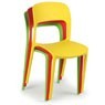 Krzesło z możliwością układania w stosy