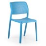 Plastikowe bistro krzesła