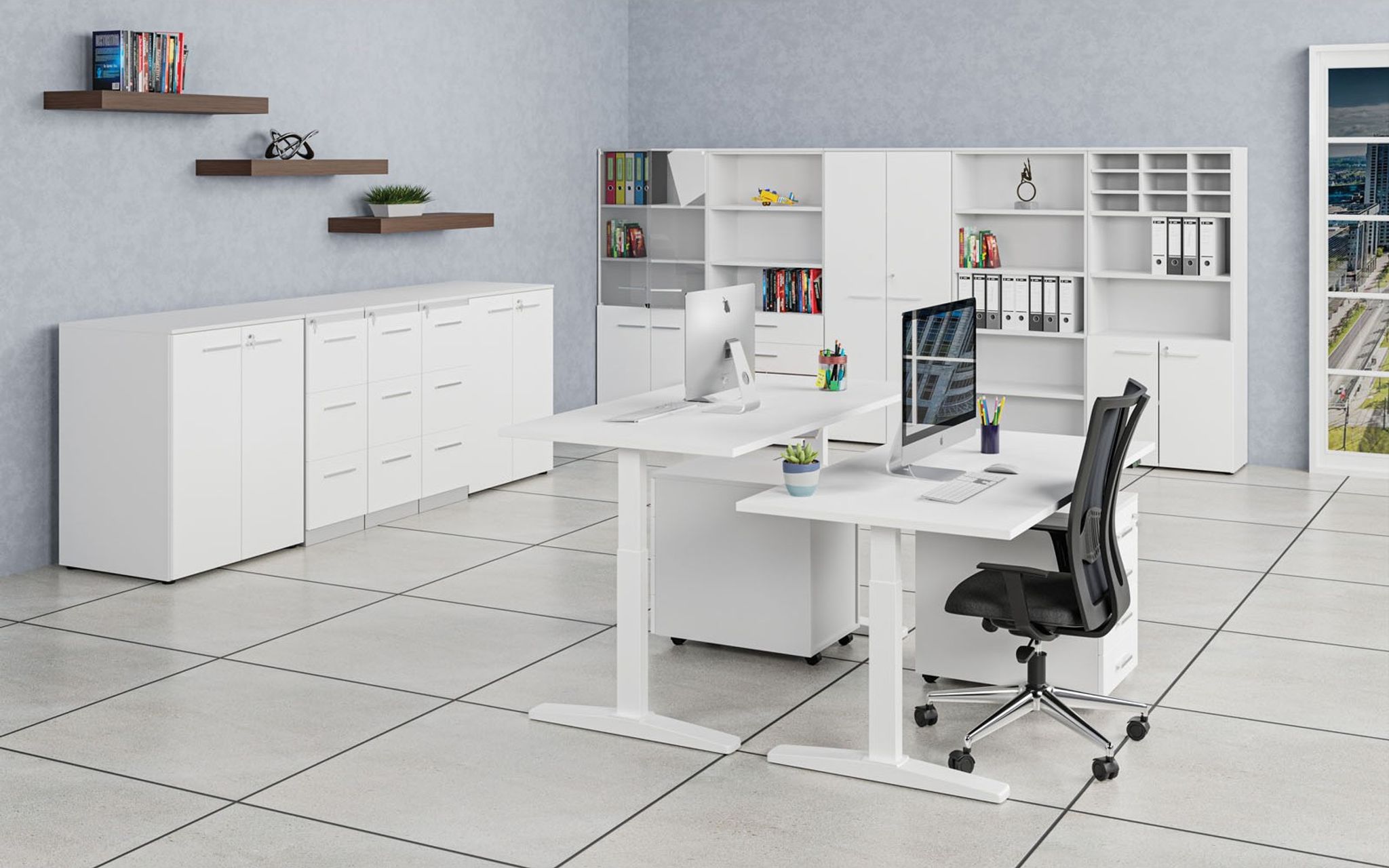 Kancelářský nábytek PRIMO WHITE