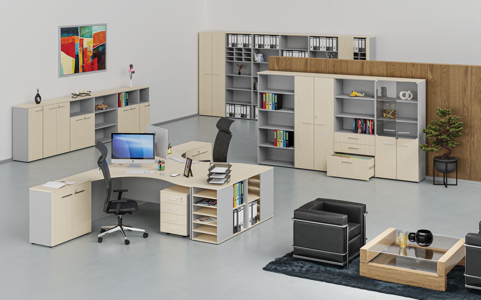 Stoly s drevenými nohami PRIMO WOOD | B2B Partner