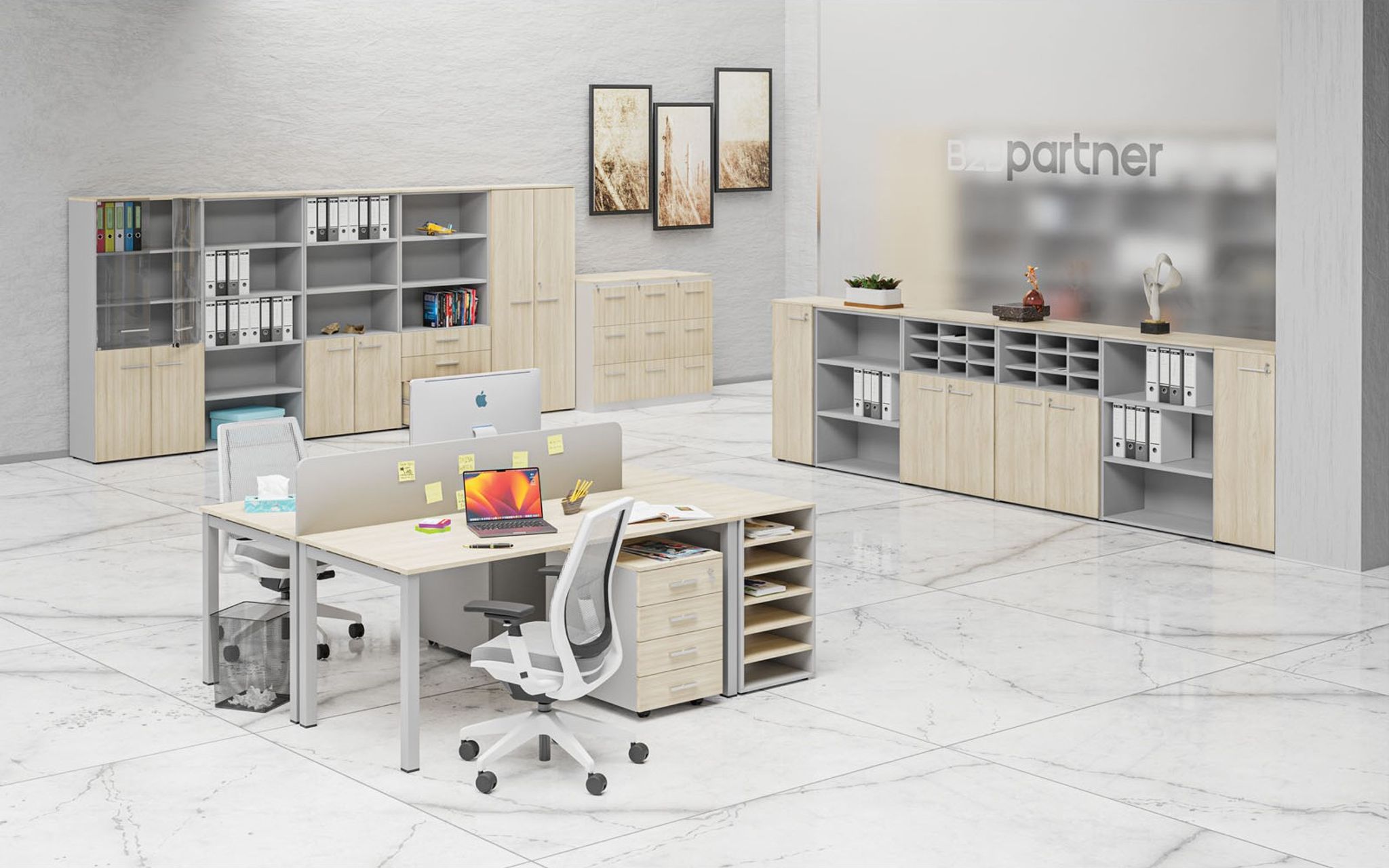 Meble biurowe PRIMO GRAY