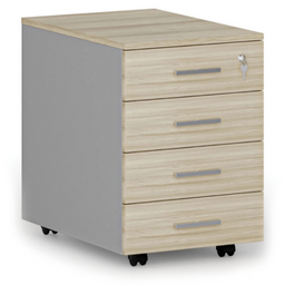 PRIMO GRAY Rollcontainer, Standcontainer