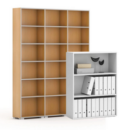 Regały biurowe, biblioteczki