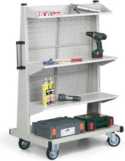 Stojany na boxy a nářadí