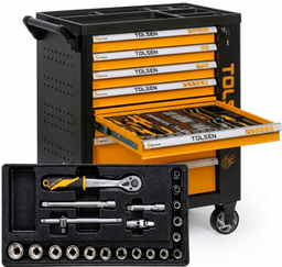 Vybavené vozíky a kufry s nářadím