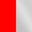 stříbrná / červená