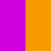fialová / oranžová