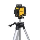 3D laser se zeleným paprskem 3 x 360°, samonivelační