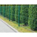 3D-Zaunelement, 5 mm Draht, Höhe 180 cm, Länge 240 cm, verzinkt + grüne Farbe