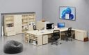 Aktenschrank mit geteilten Türen PRIMO WOOD, 800 x 500 x 1781 mm, Eiche natur