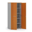 Aktenschrank PRIMO GRAY, 1781 x 800 x 500 mm, grau/Kirschbaum