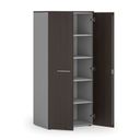 Aktenschrank PRIMO GRAY, 1781 x 800 x 500 mm, grau/Wenge