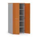 Aktenschrank PRIMO GRAY, 1781 x 800 x 600 mm, grau/Kirschbaum