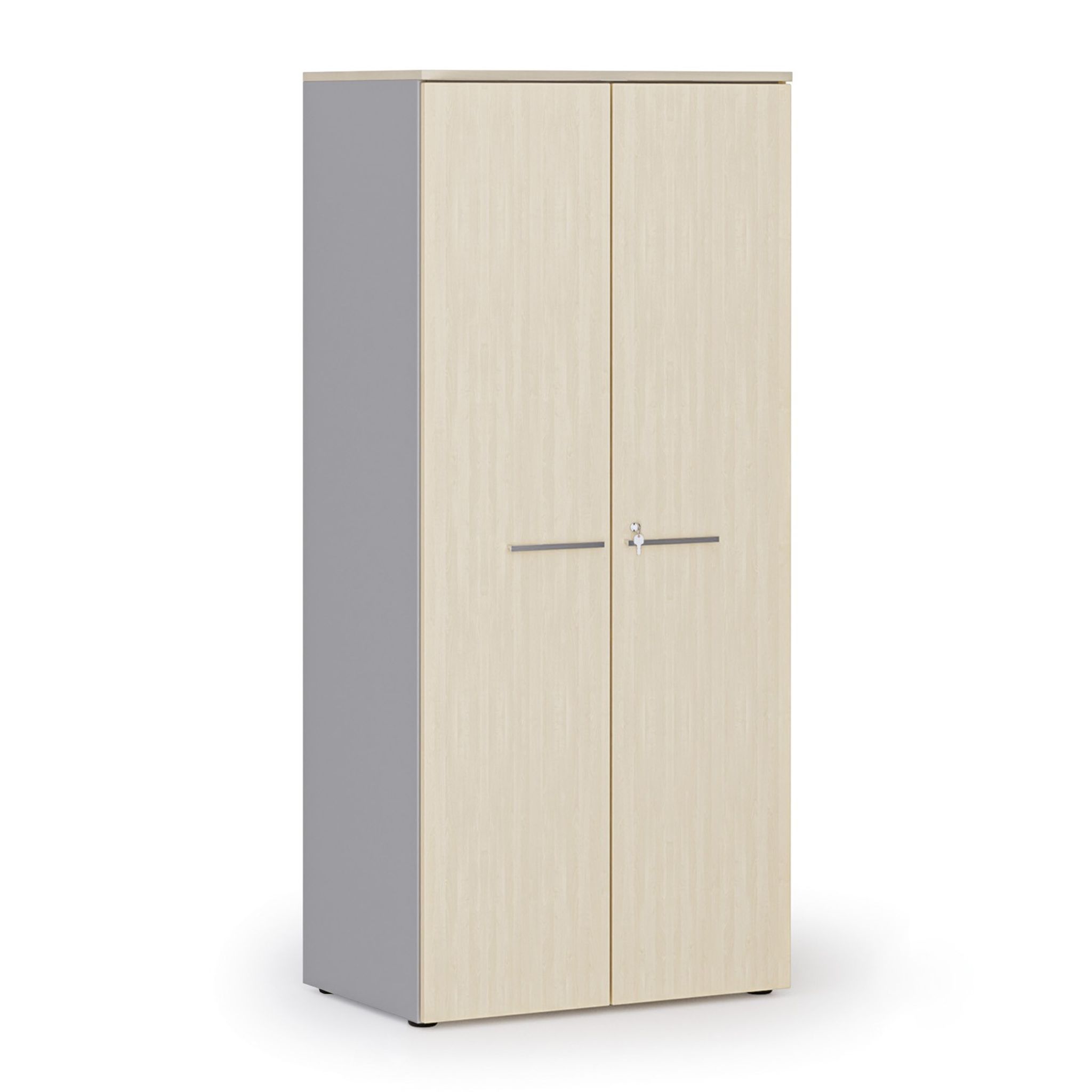 Aktenschrank PRIMO GRAY, 800 x 500 x 1781 mm