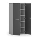 Aktenschrank PRIMO GRAY, 800 x 500 x 1781 mm, grau/Graphit