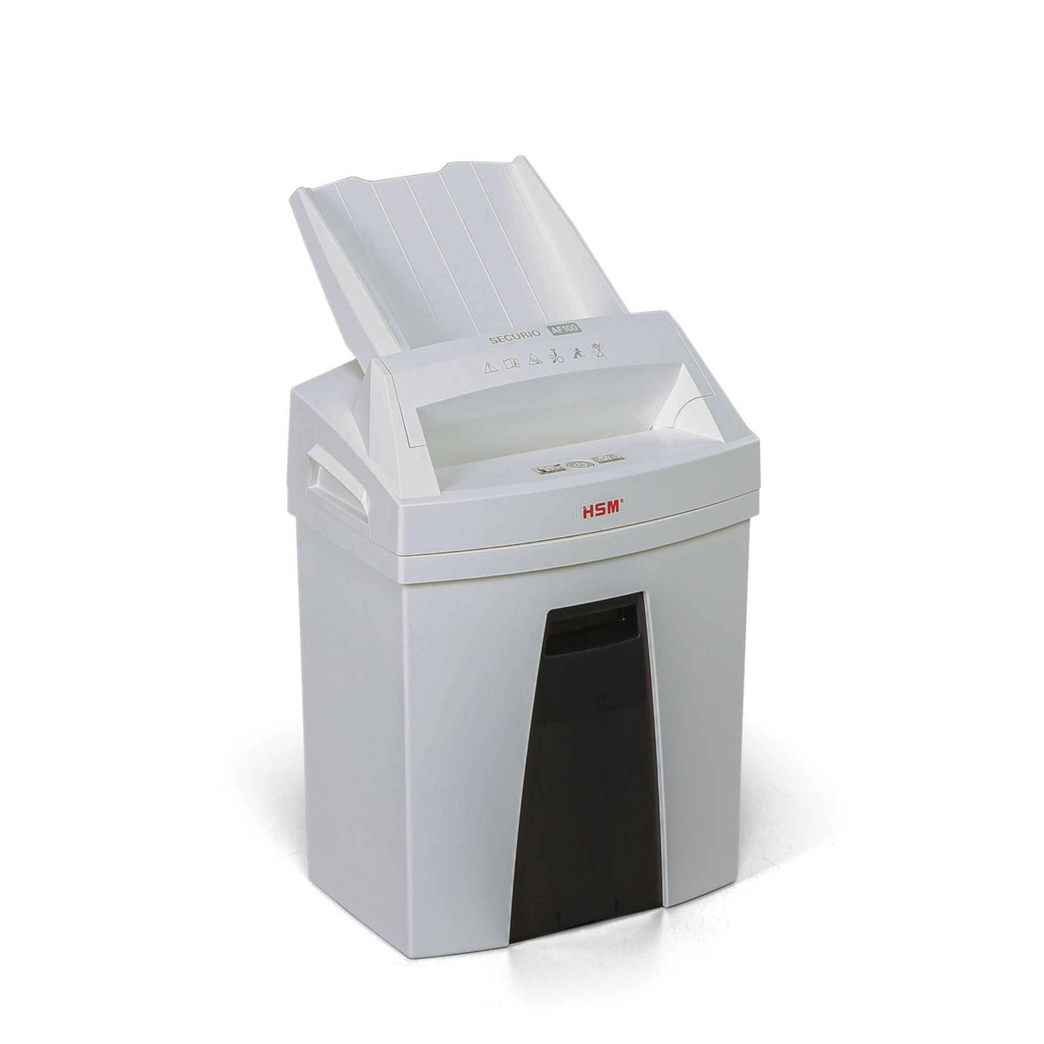 Aktenvernichter mit Kreuzschnitt HSM SECURIO AF100, 6 Blatt, 25 l