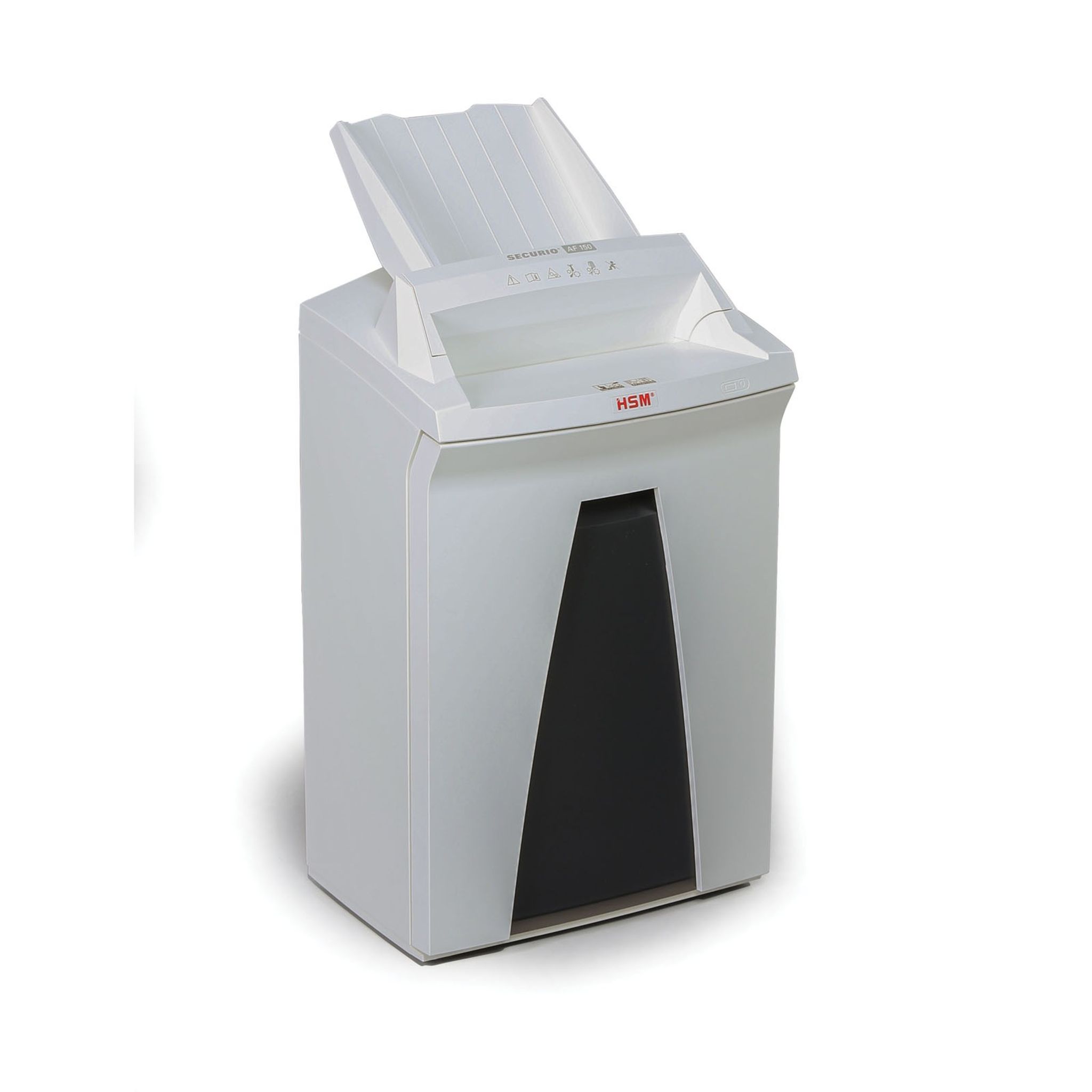 Aktenvernichter mit Kreuzschnitt HSM SECURIO AF150, 6 Blatt, 35 l Aktenvernichter mit Kreuzschnitt HSM SECURIO AF150, 6 Blatt, 35 l