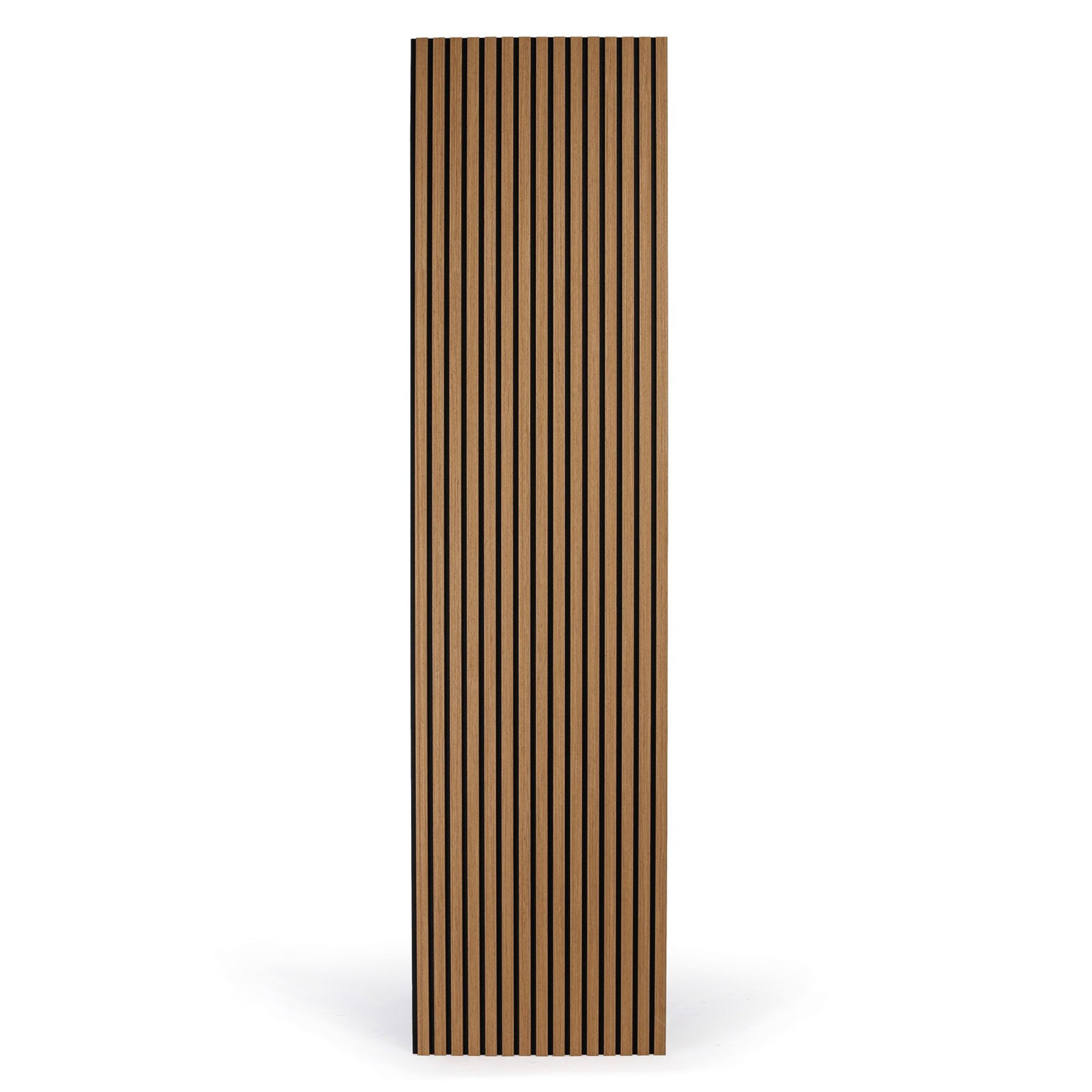 Akustikpaneel aus Holz, 2400 x 600 mm, B2BP012, Eiche Cognac