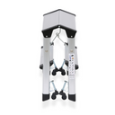 Aluminiowe schodki na kółkach 420 mm