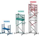 Aluminium-Arbeitsgerüst ClimTec, erste Zusatzetage für Gesamthöhe 5 m