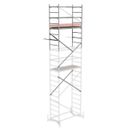 Aluminium-Arbeitsgerüst ClimTec, zweite Zusatzetage für Gesamthöhe 7 m
