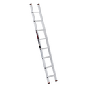 Aluminium-Einteilige Leiter ALVE PREMIUM mit Trittstufen, 1x12 Sprosen, Länge 3,54 m