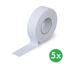 Antirutschband für feuchte Umgebungen, 50 mm x 18,3 m, 5 Stk, wasserdicht, weiß