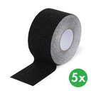 Antirutschband, Grobkorn, 100 mm x 18,3 m, 5 Stk, schwarz