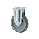 Antistatisches Armaturenrad TENTE, 75 mm, festes, Scheibe, graues Gummi