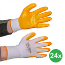 Arbeitshandschuhe aus Nitril, Größe 10, Packung mit 24 Paaren
