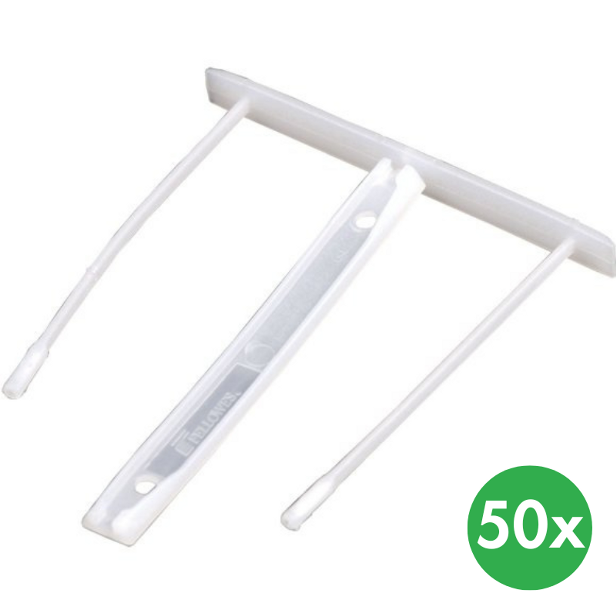 Archivačná spona Fellowes, dĺžka 85 mm, 50 ks