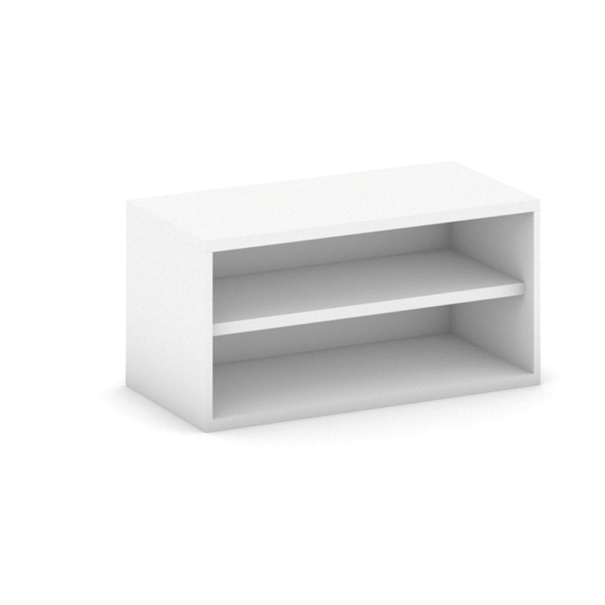 Aufbau für Schrank MIRELLI, 800 x 400 x 400 mm, weiß