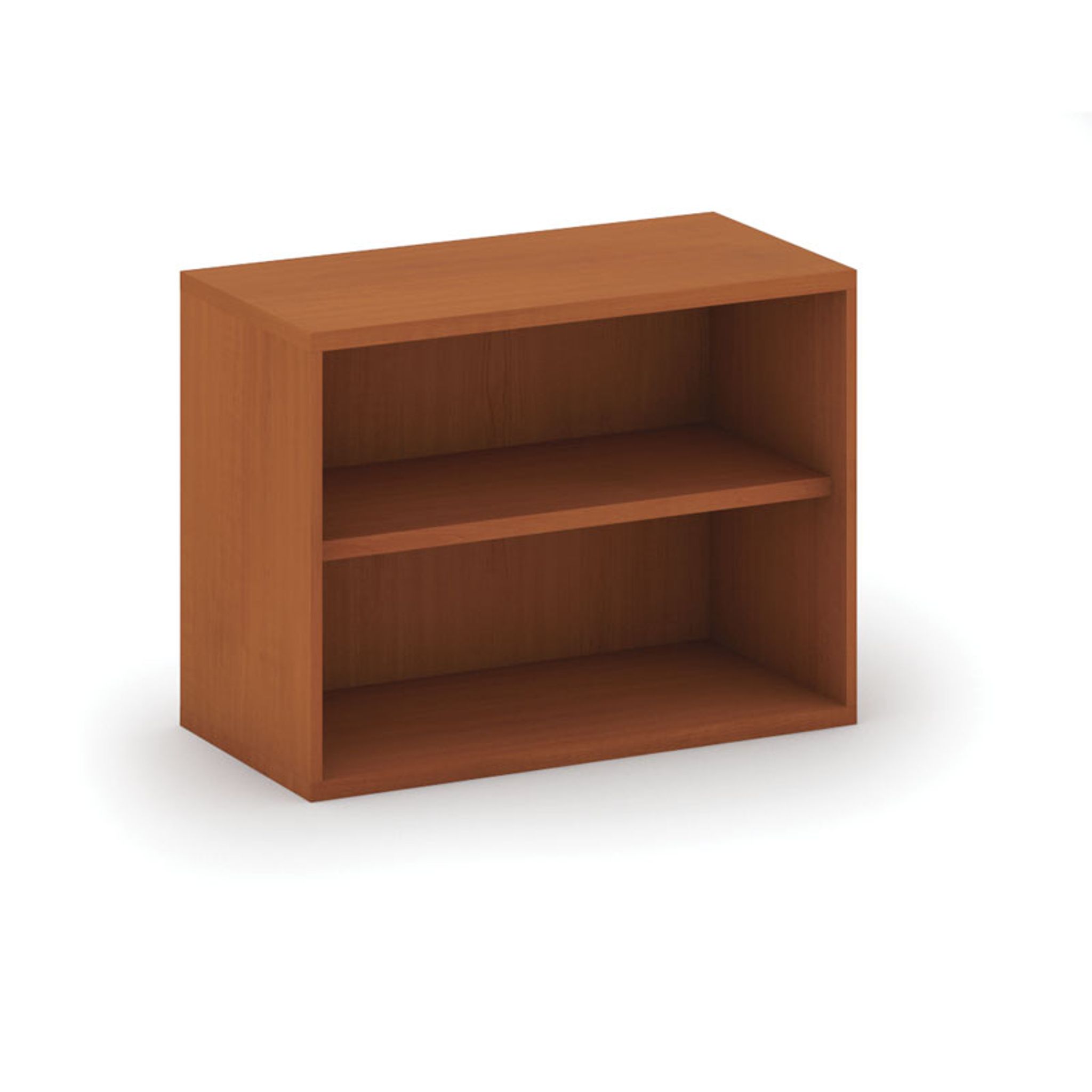 Aufbau offen MIRELLI, weiß/Eiche sonoma, 800 x 400 x 600 mm