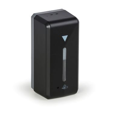 Automatischer Desinfektionsmittelspender, schwarz