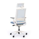 Balance-Bürostuhl BALANCEA für gesundes Sitzen, blau
