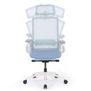 Balance-Bürostuhl BALANCEA für gesundes Sitzen, blau