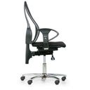 Balance-Bürostuhl EXETER NET für gesundes Sitzen, schwarz