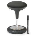 Balance-Stuhl HOVER für gesundes Sitzen, schwarz