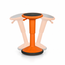 Balance-Stuhl TIC für gesundes Sitzen, orange