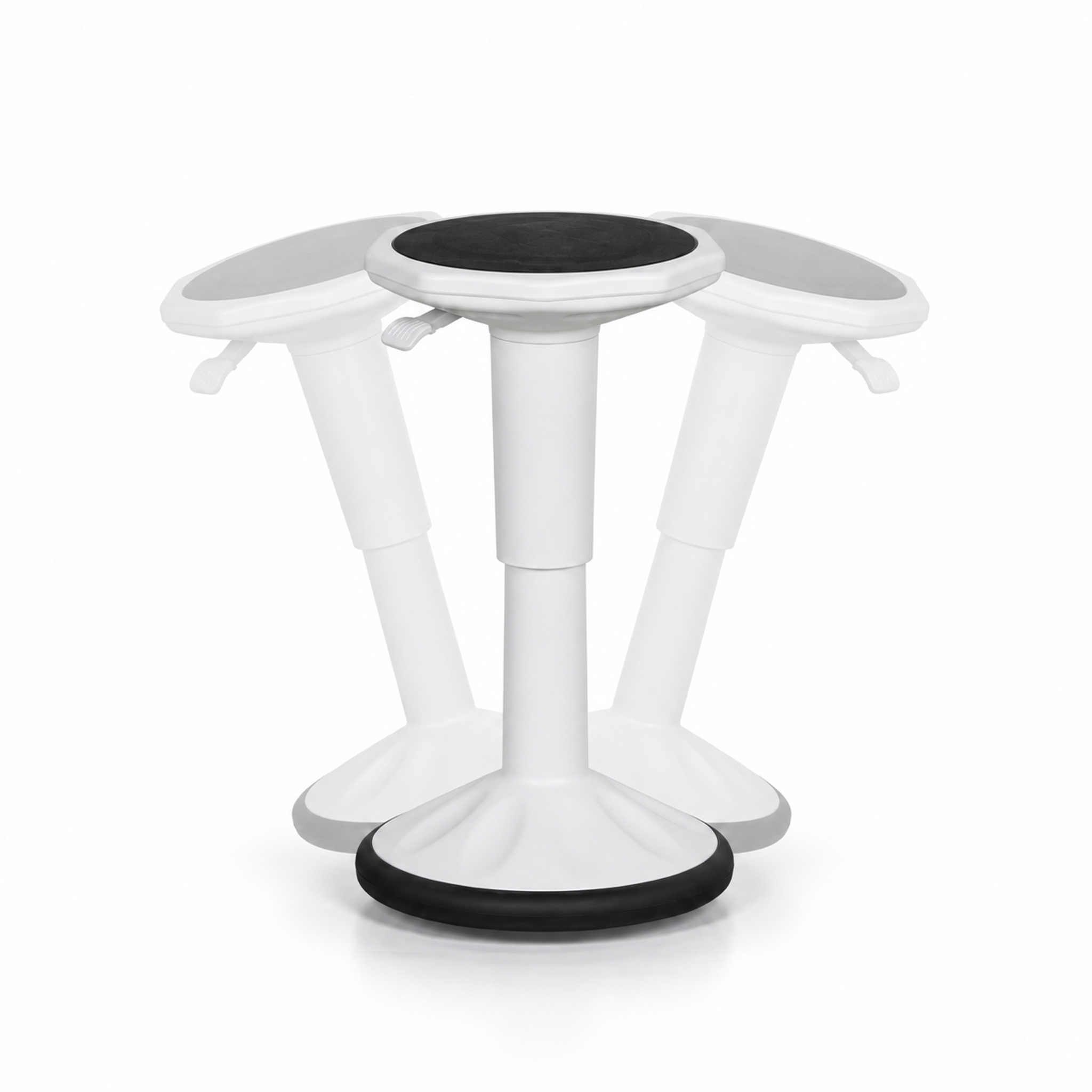 Balance-Stuhl TIC für gesundes Sitzen, weiß