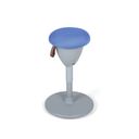 Balancehocker RAMON für gesundes Sitzen, blau