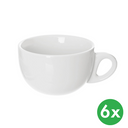 Becher MONA Jumbo, 0,38 l, Porzellan, 6 Stück