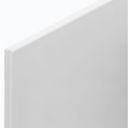 Bezrámová biela popisovacia tabuľa, magnetická, 1150 x 750 mm