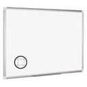 Bi-Office Whiteboard, Magnettafel mit Aufdruck, Quadrate/Gitter, nicht magnetisch, 1800 x 1200 mm